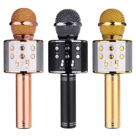 Add a Touch of Motown to Your Karaoke Sessions with the Bluetooth Wireless Microphone